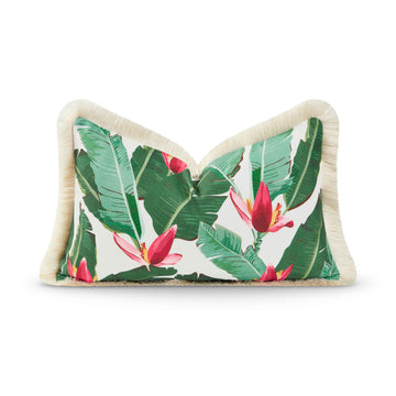 tropical pillow cover