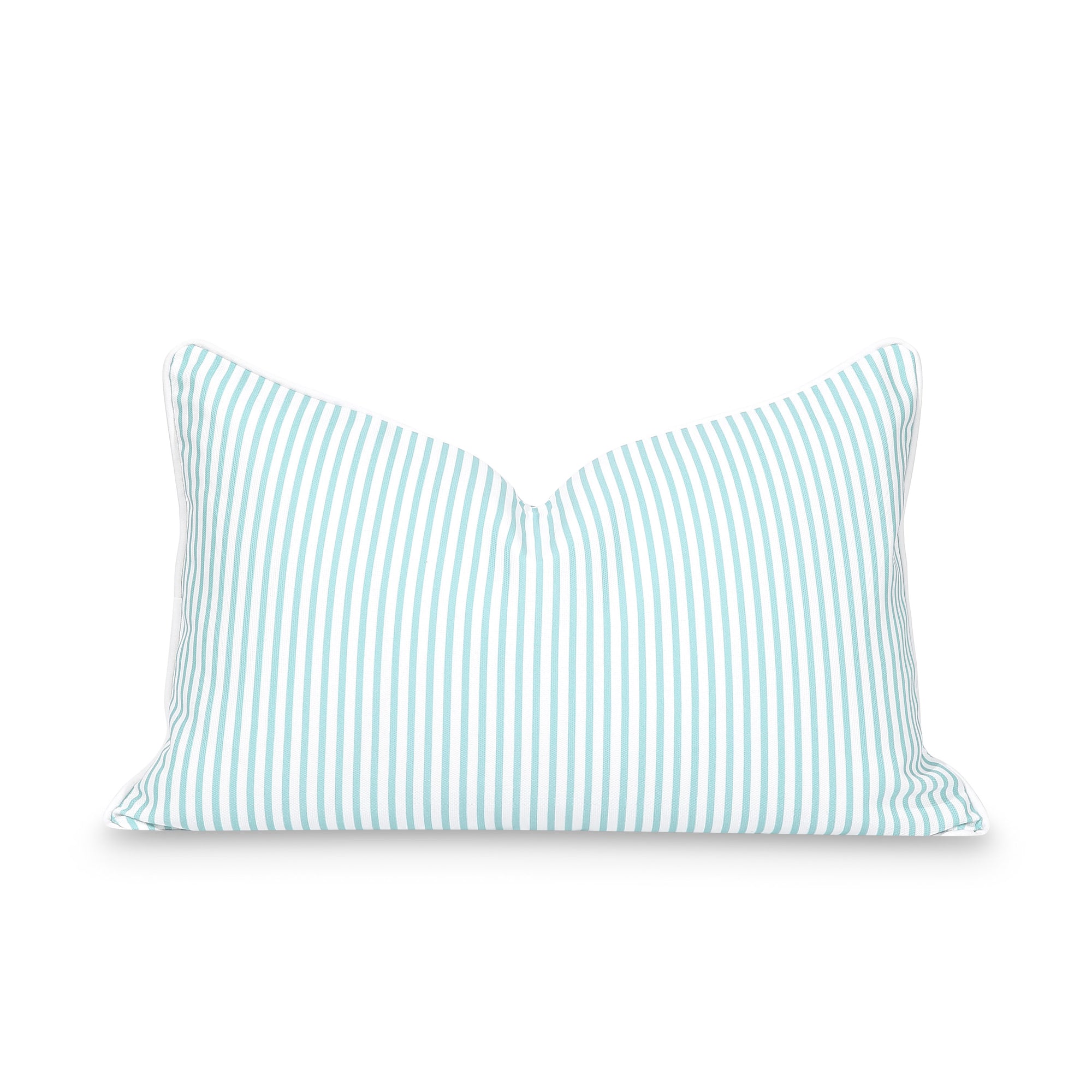 Outdoor lumbar pillow cover