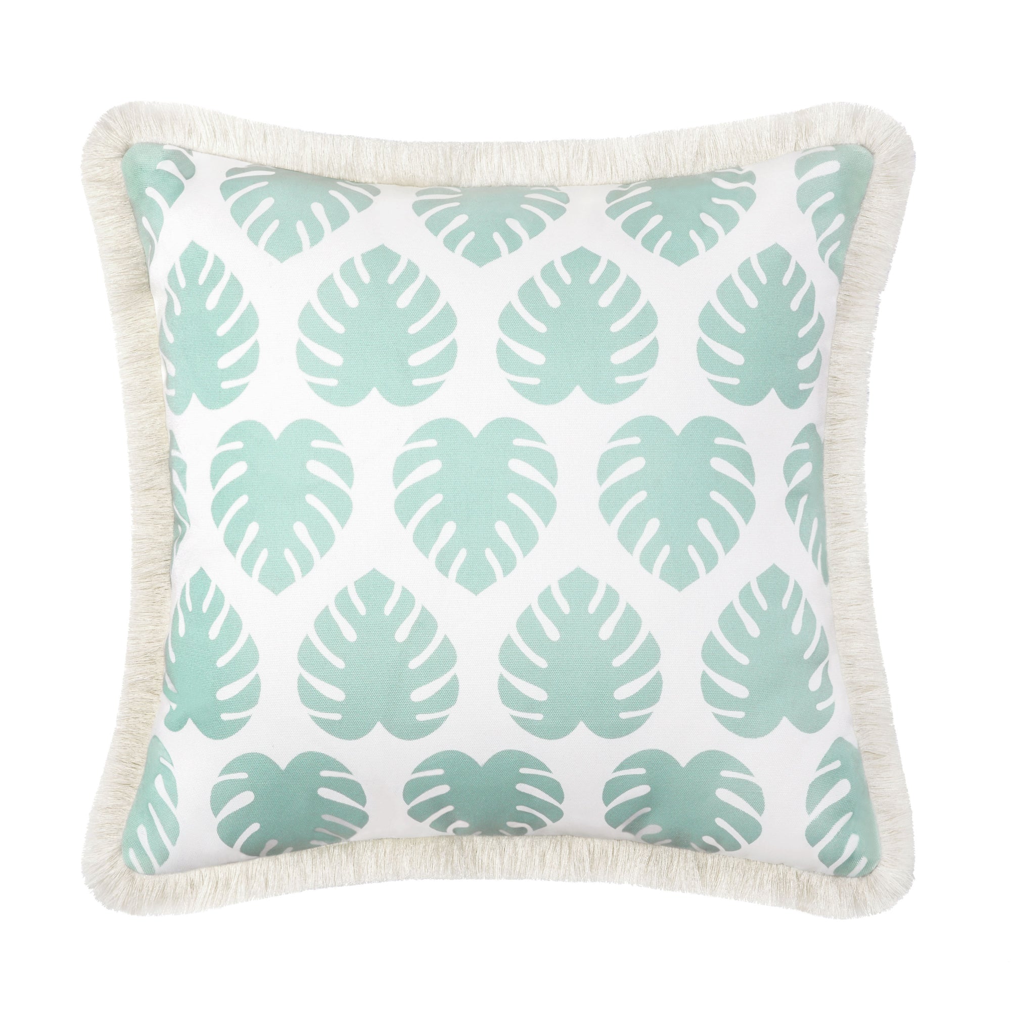 Fringe pillow cover outdoor