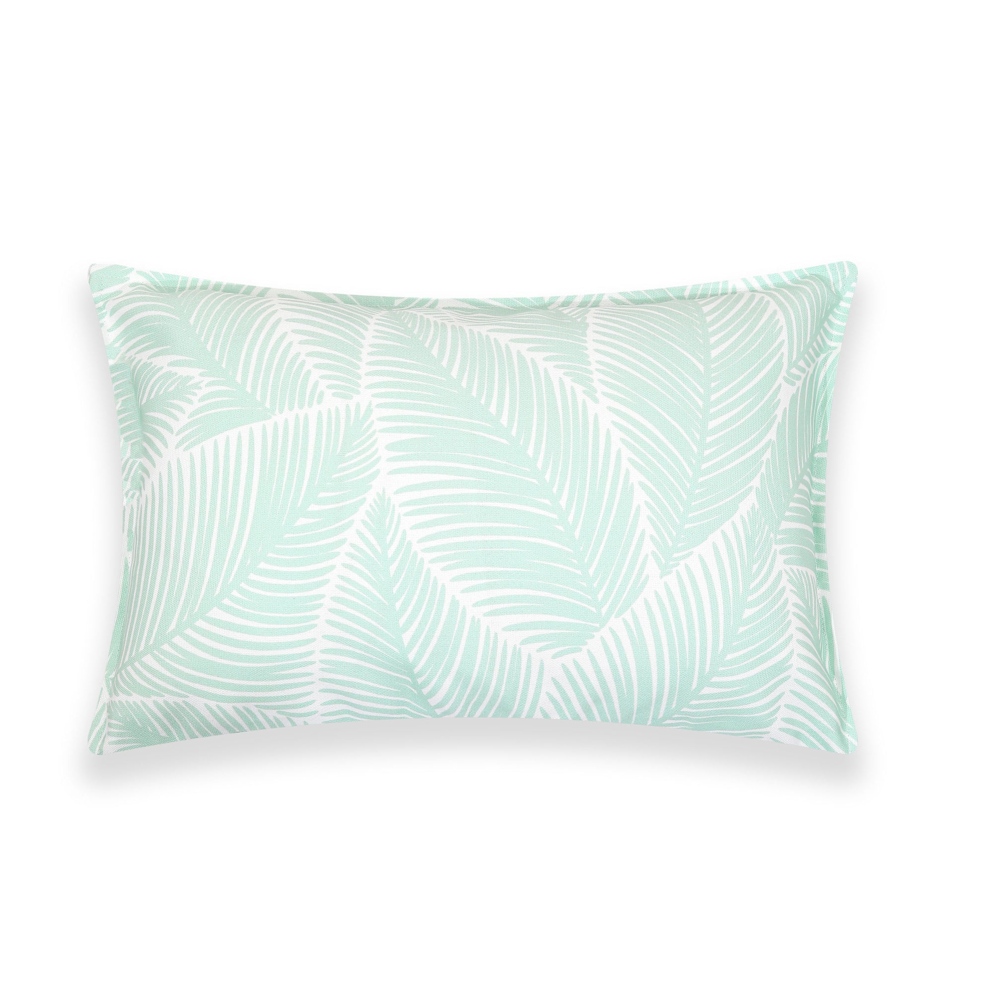 Coastal lumbar pillow cover