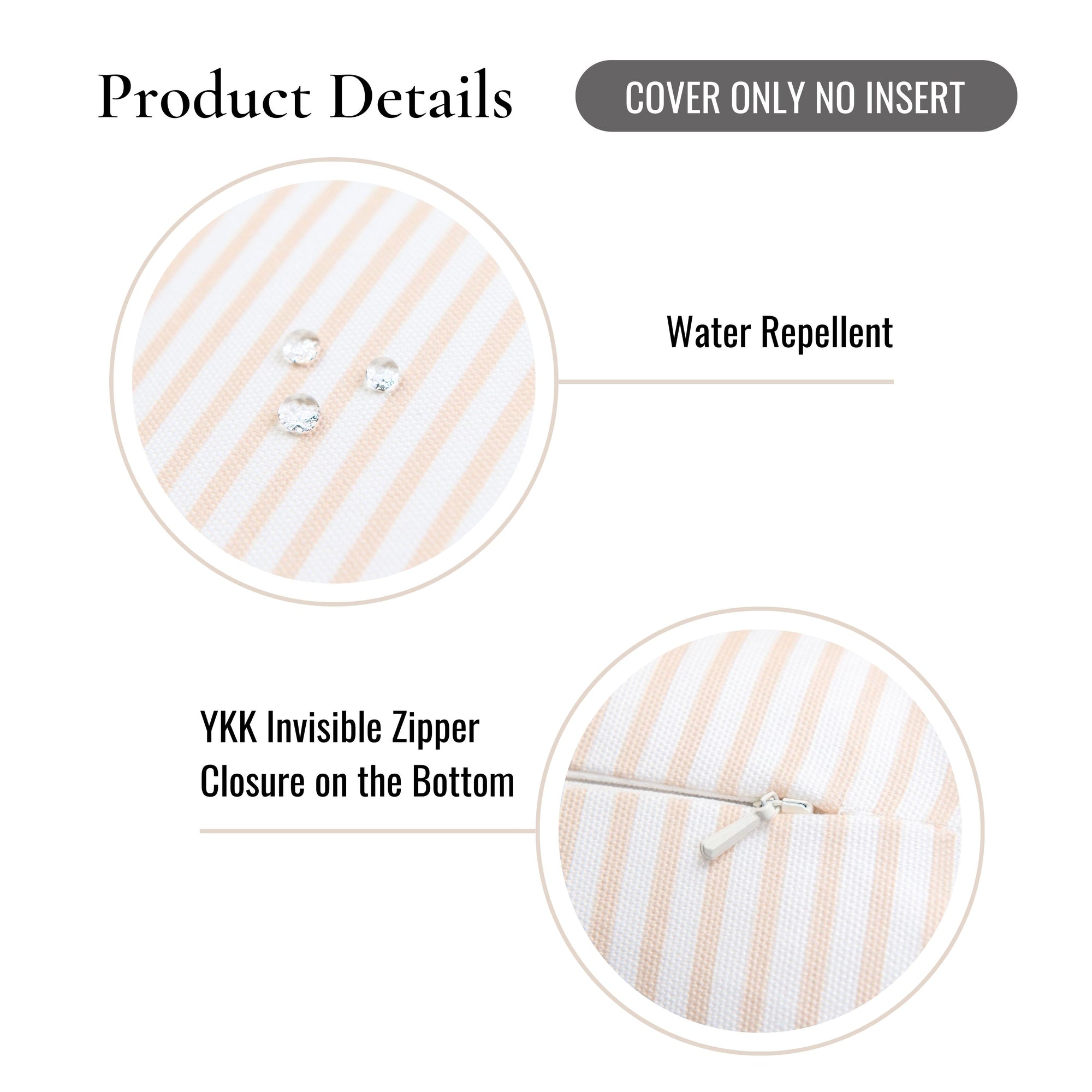 Weather-resistant outdoor pillow