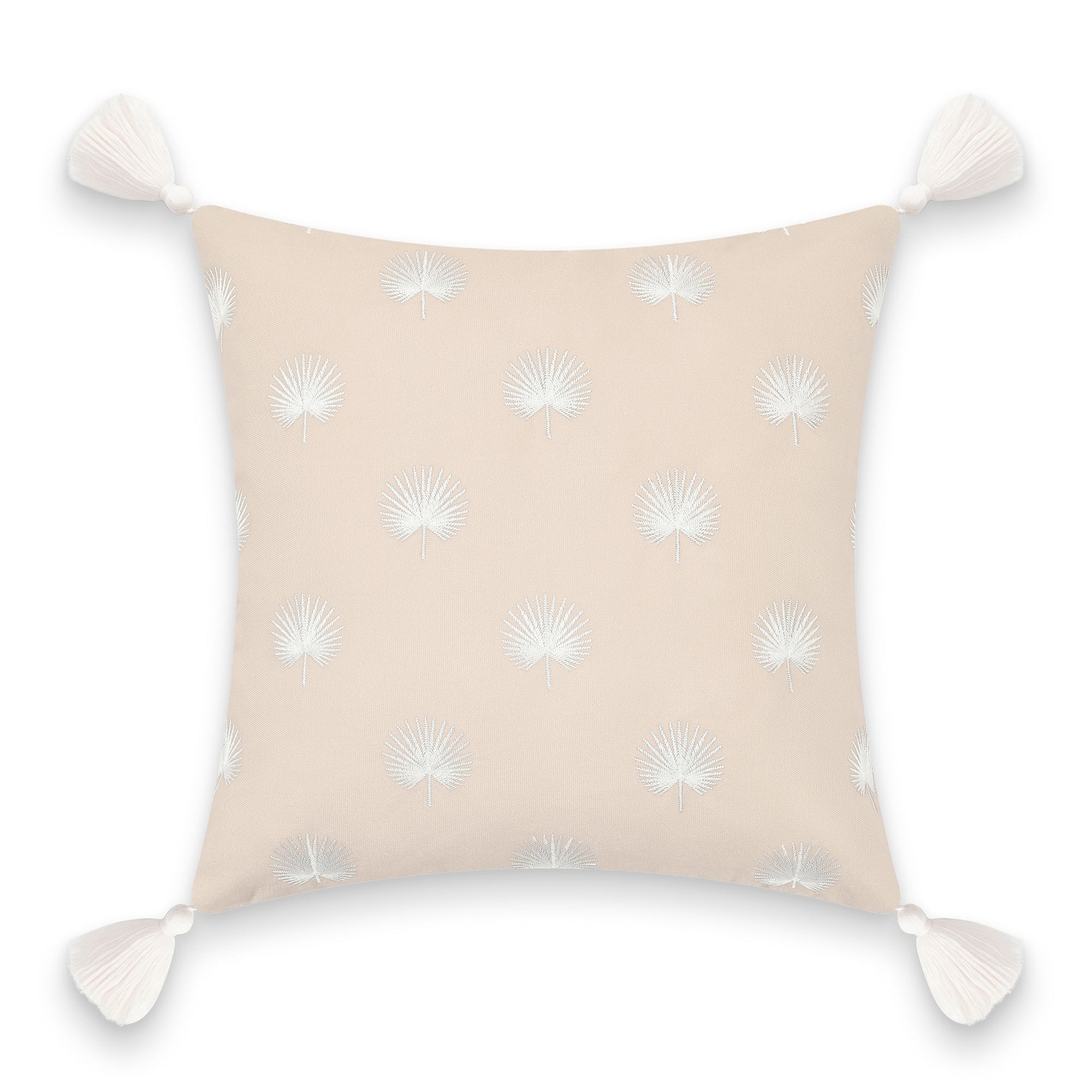 Tassel outdoor pillow cover