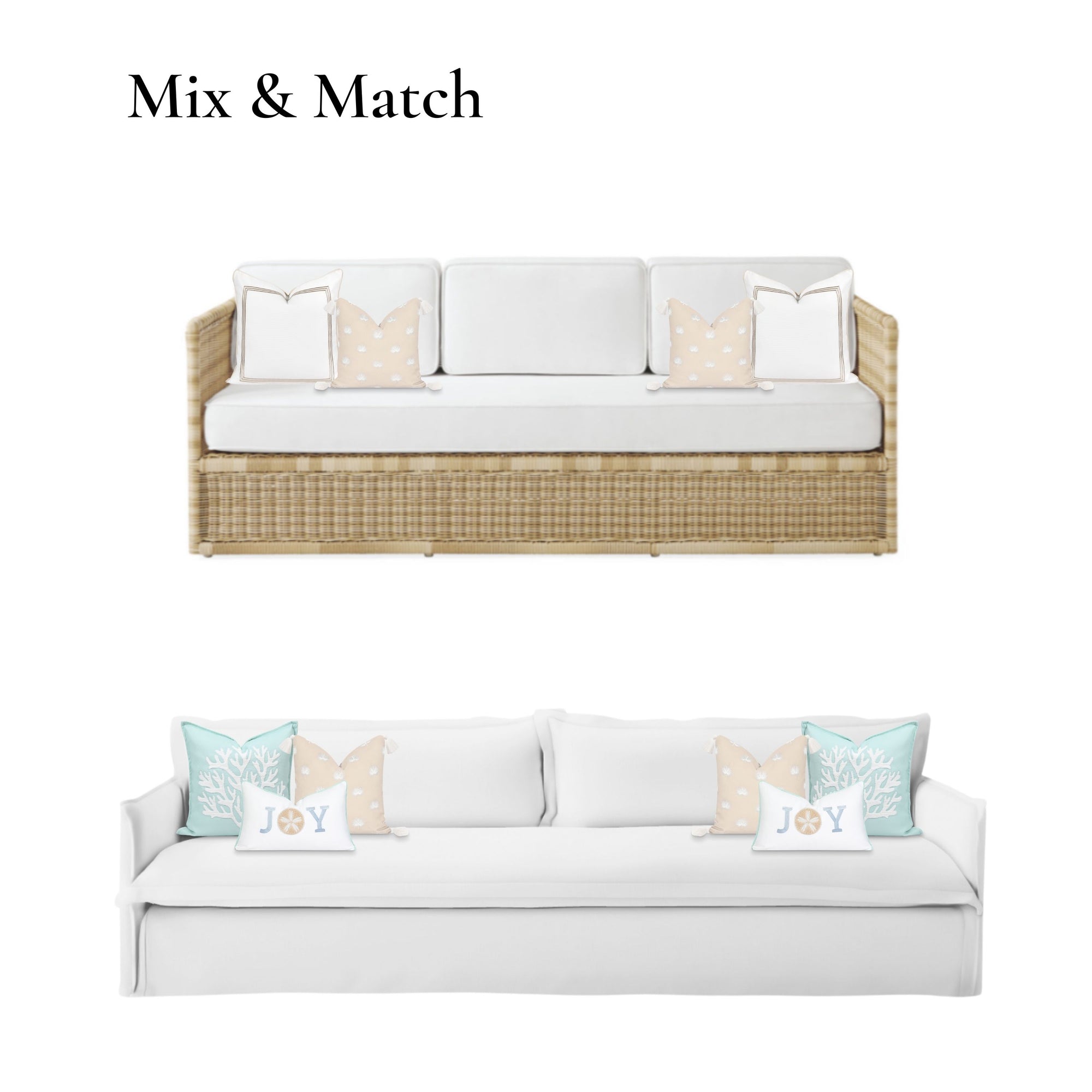 Tan outdoor pillow cover