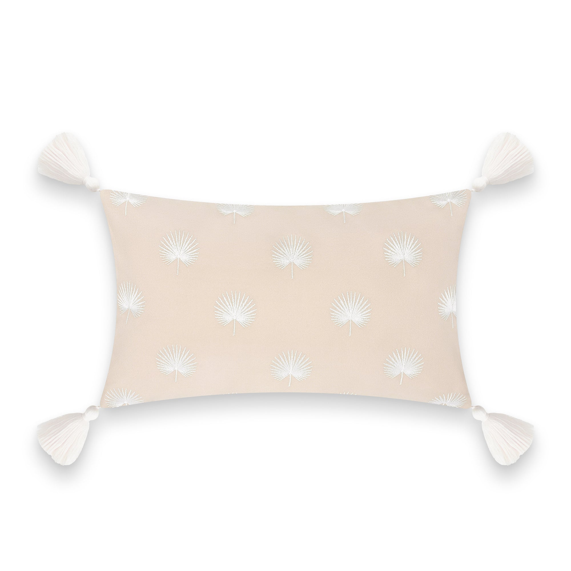 Tassel outdoor pillow cover