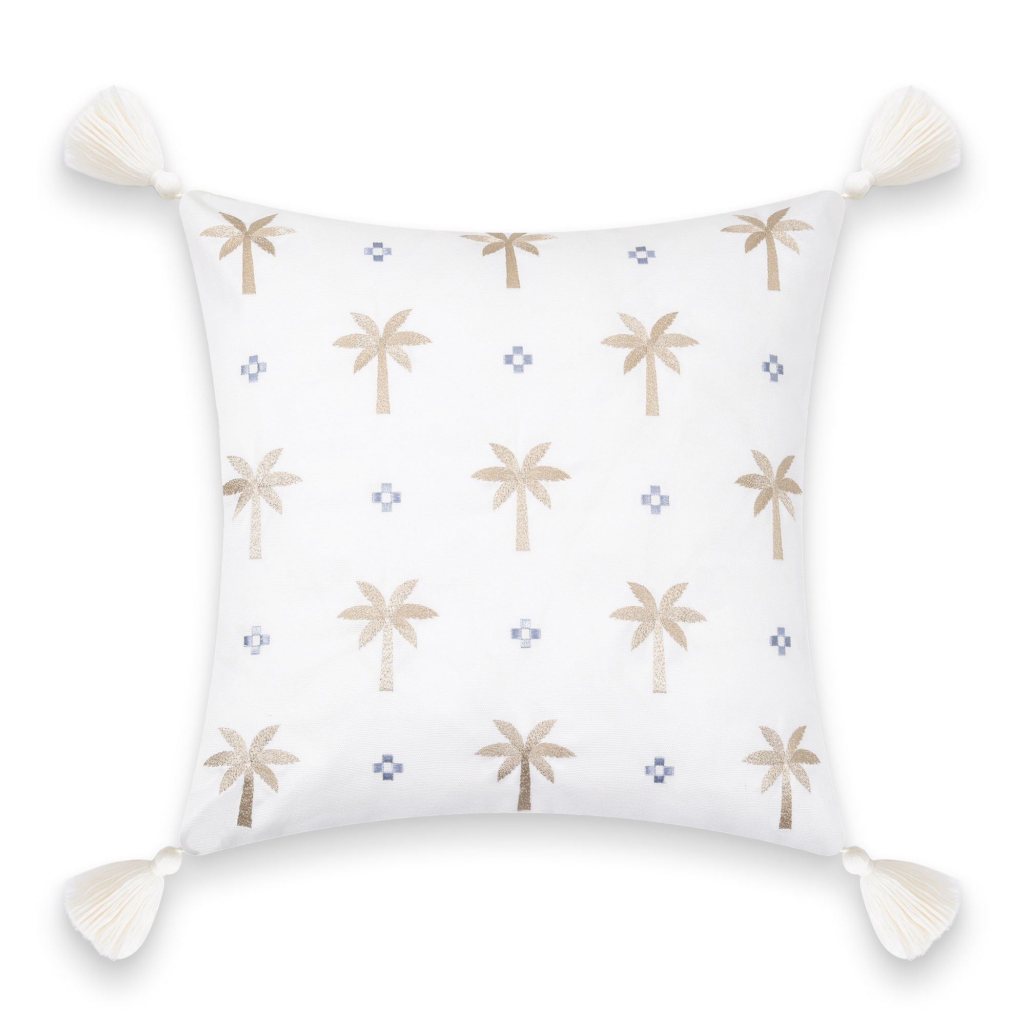 Water-resistant outdoor pillow cover