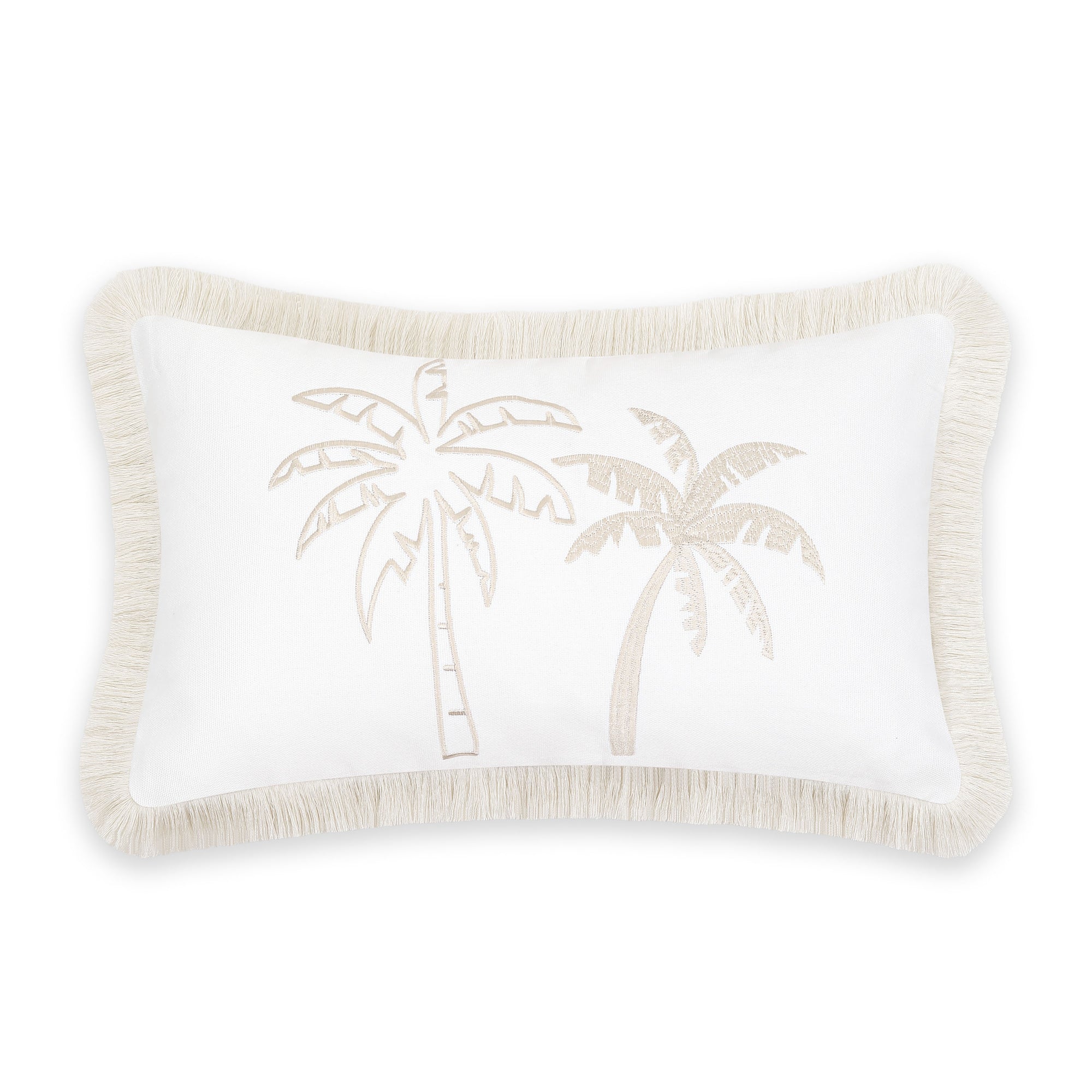 Weather-resistant outdoor pillow cover