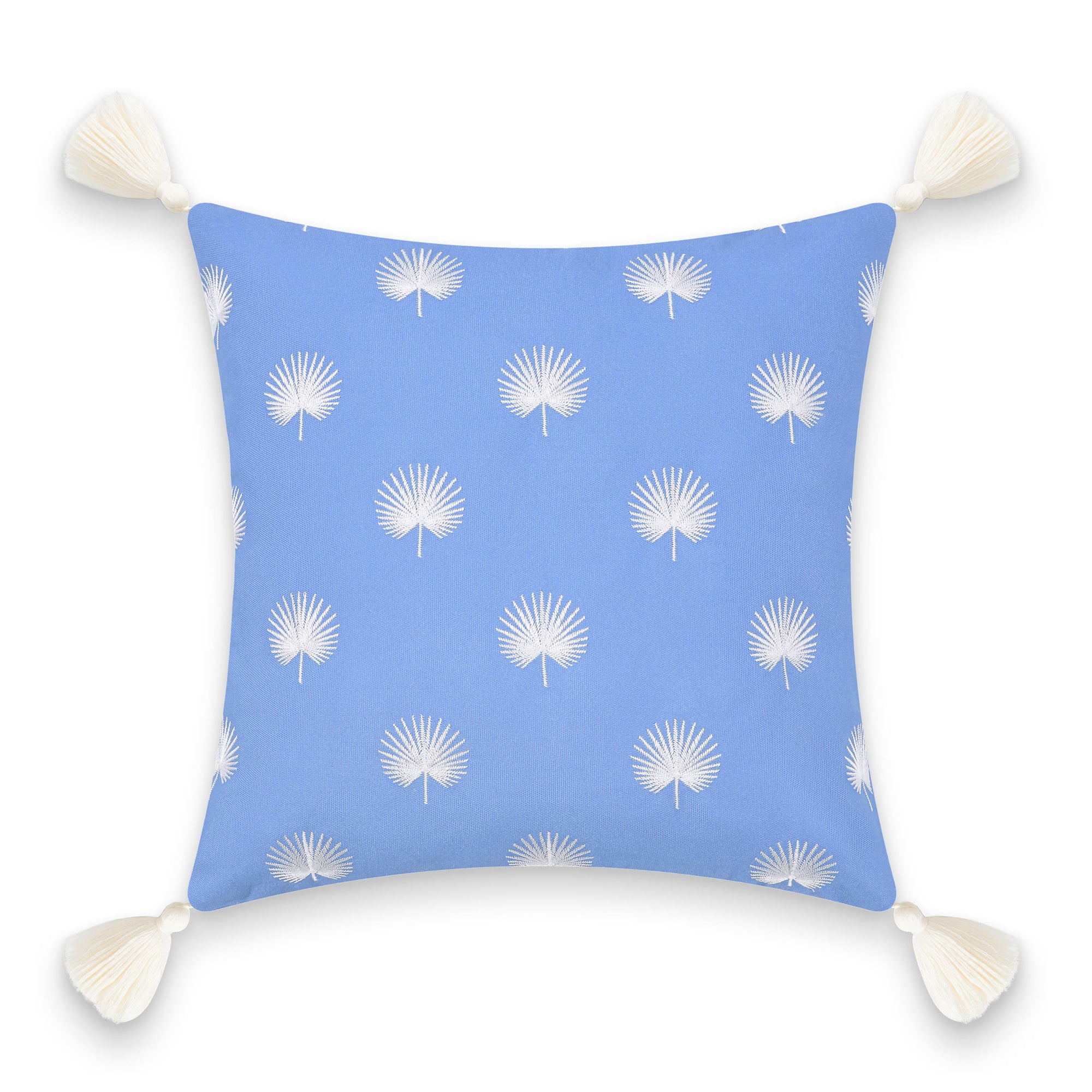 Tassel outdoor pillow cover