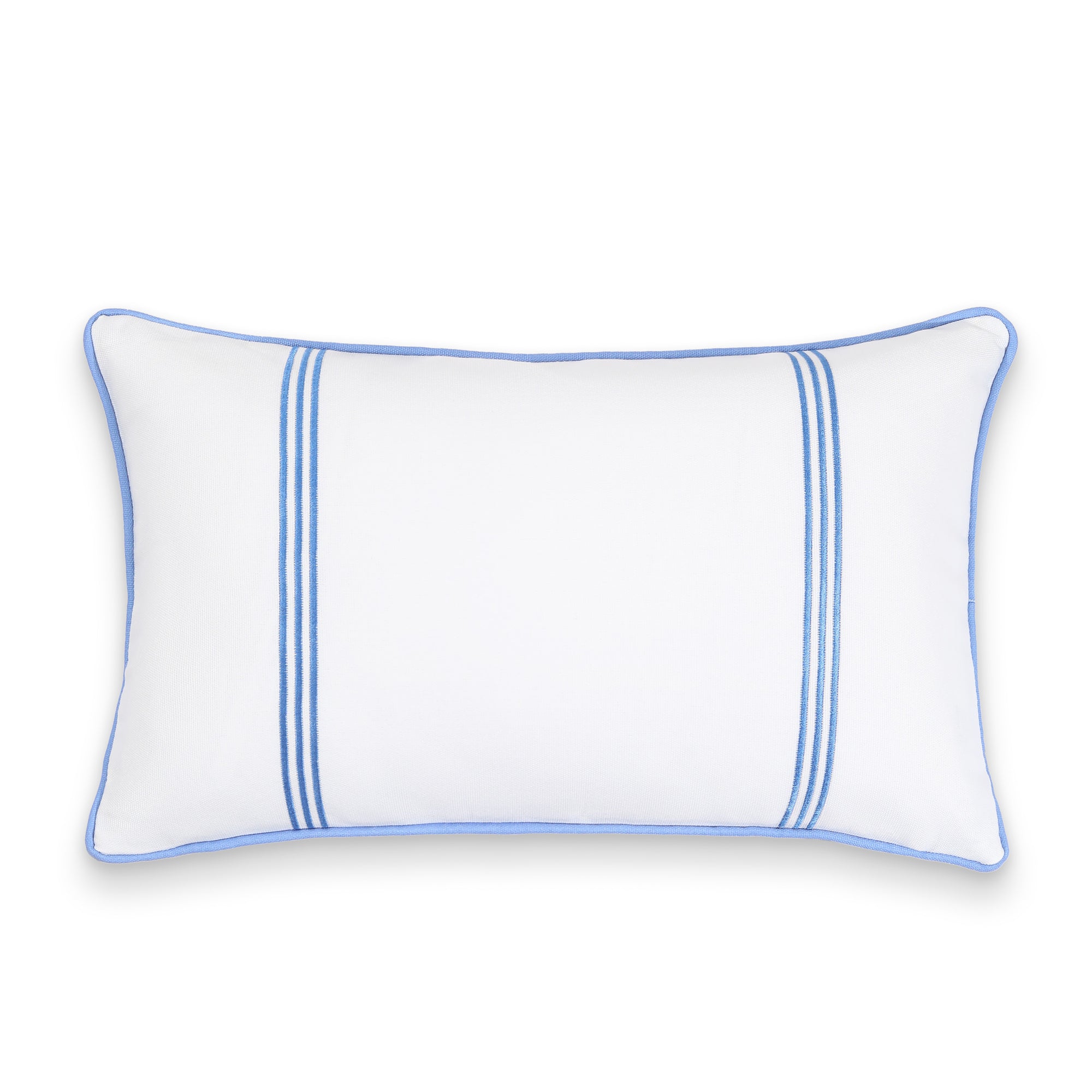 Cornflower blue pillow cover