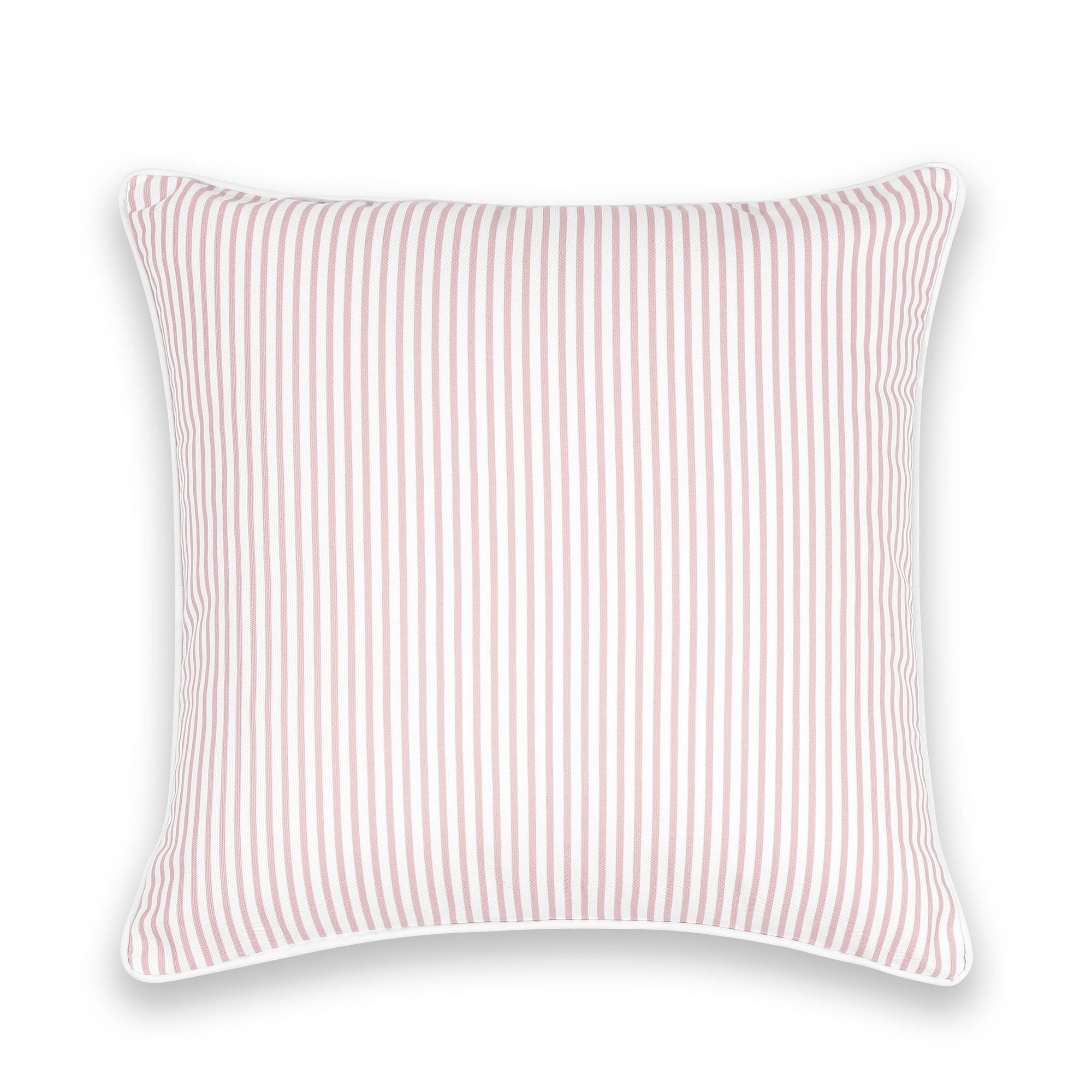Striped outdoor pillow cover