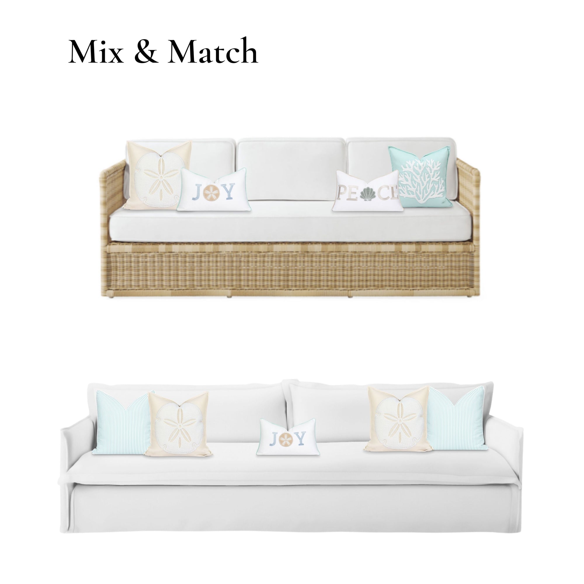 Beach outdoor pillow cover