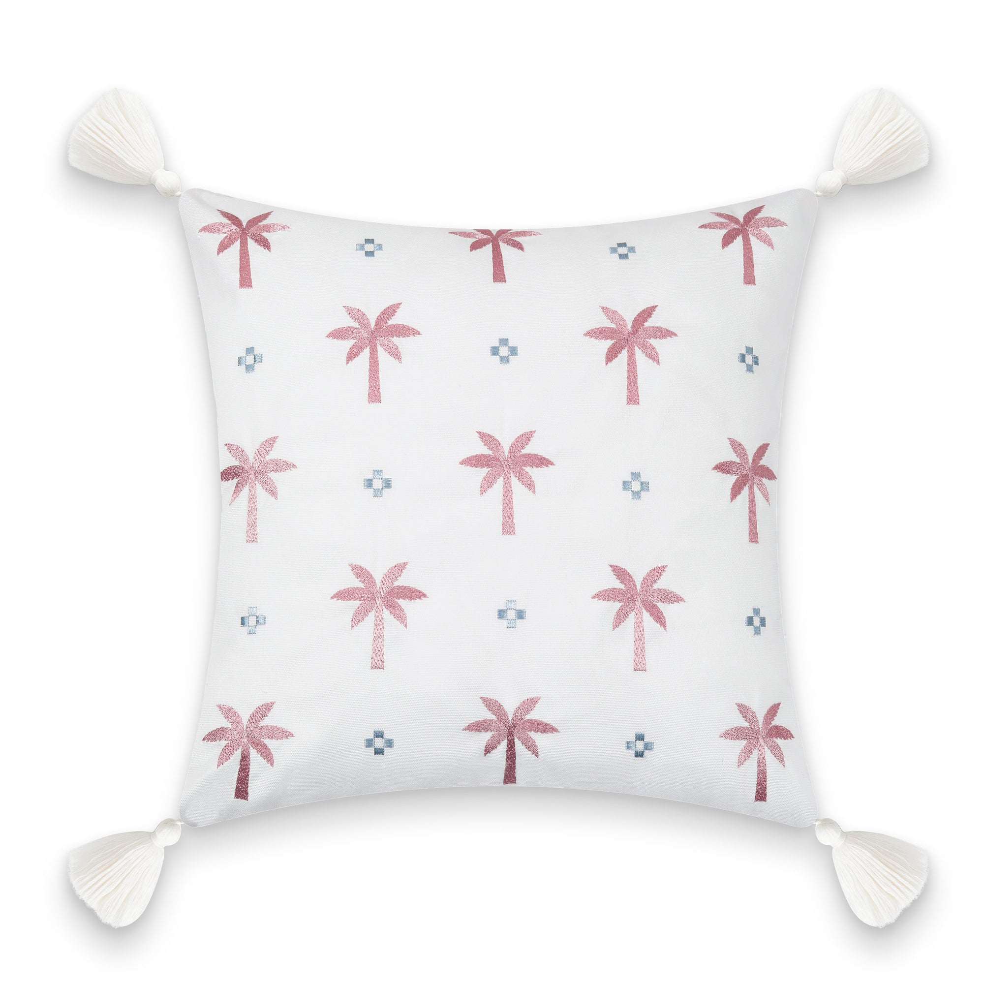 Baby blue pillow cover
