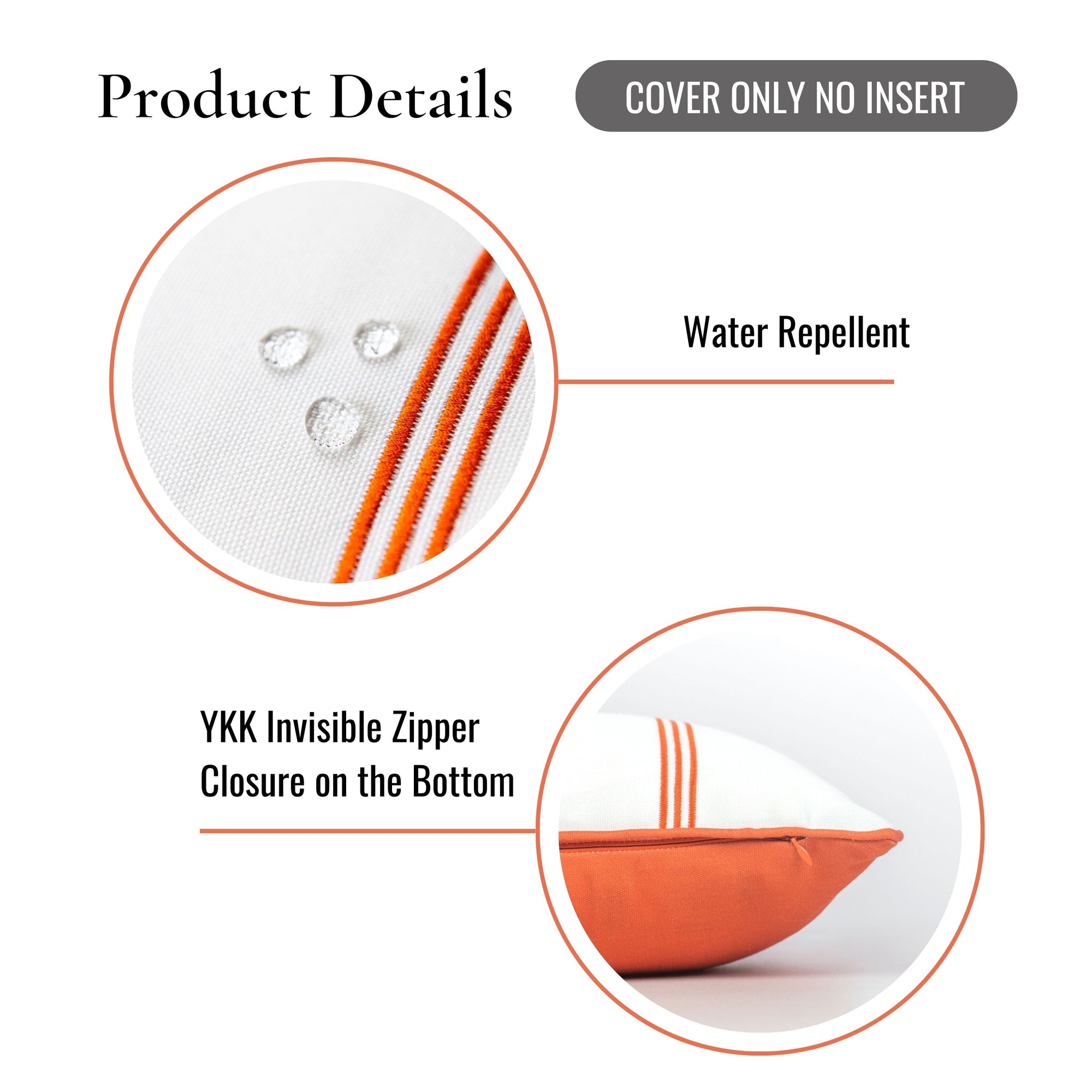 weather-resistant outdoor pillow cover