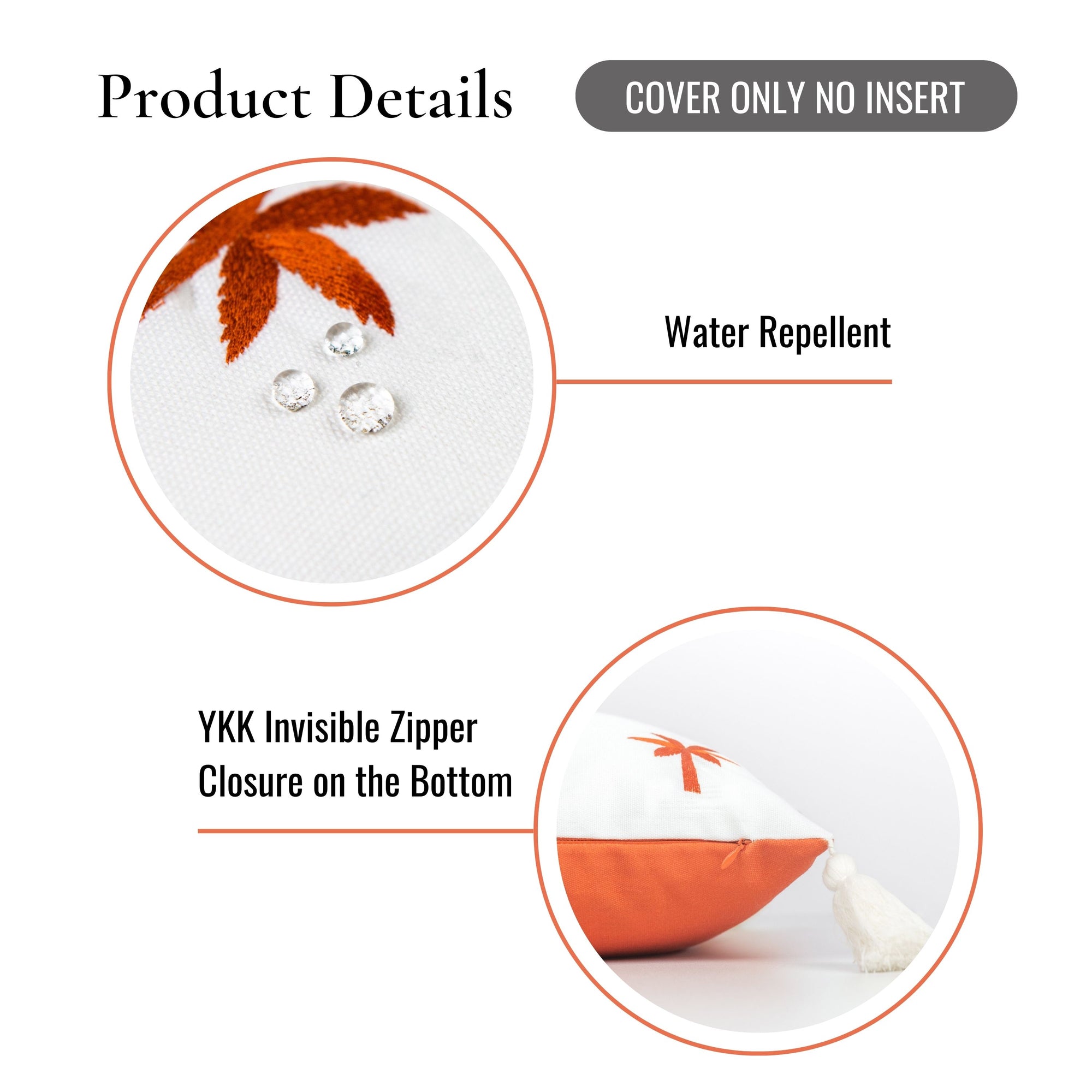 weather-resistant outdoor pillow cover