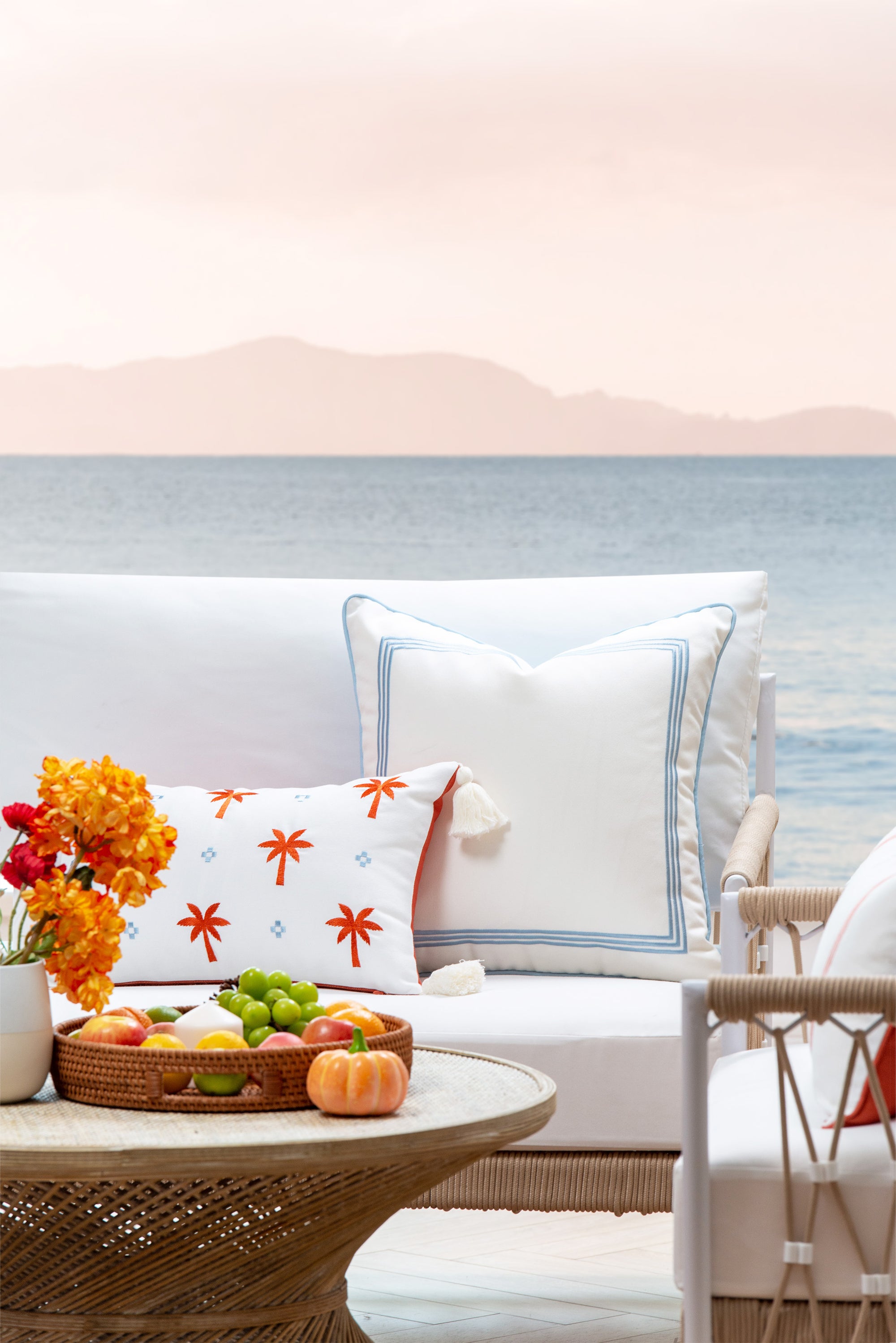 outdoor lumbar pillow cover