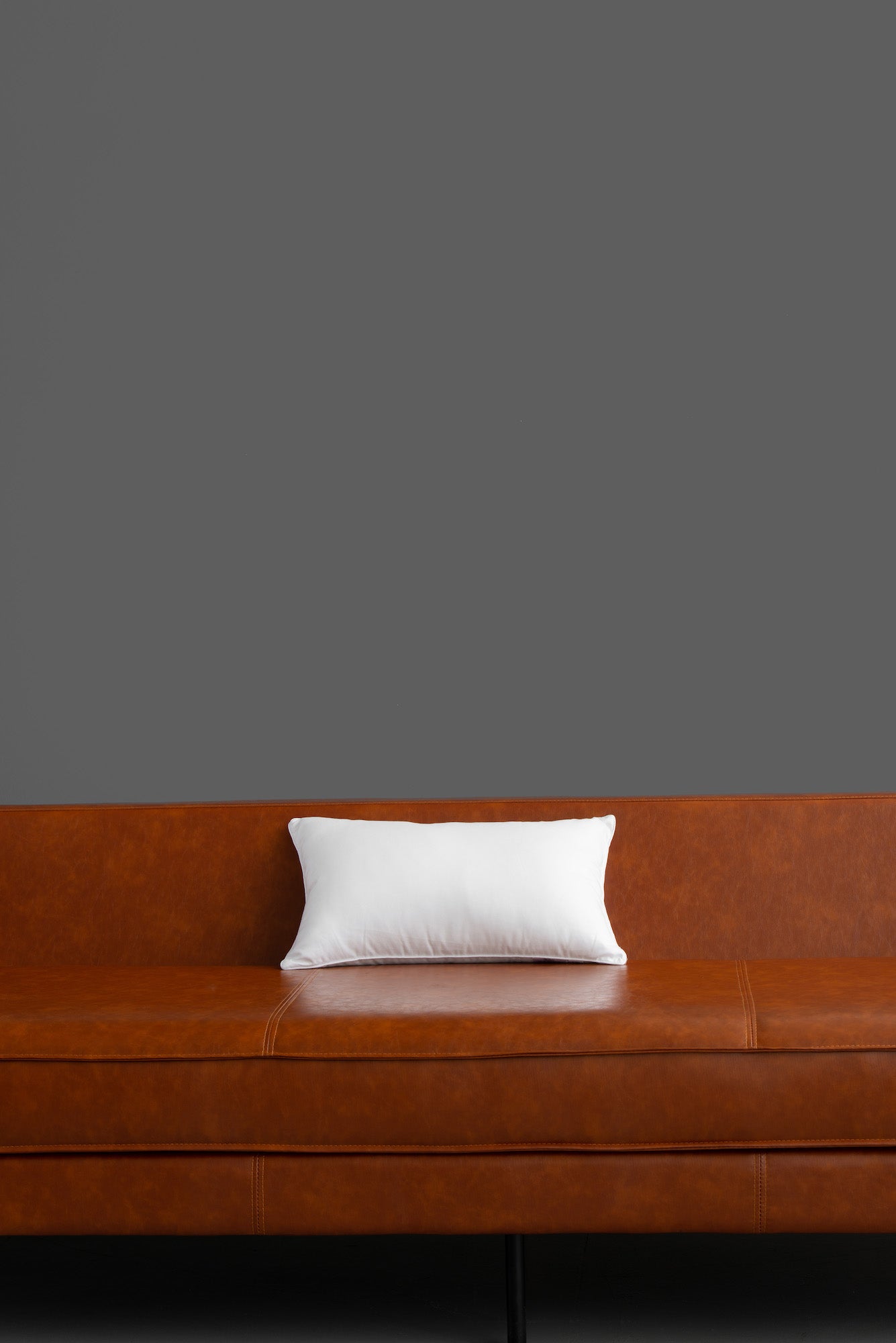 Water Resistant Down Alternative Lumbar Pillow Insert, 13&quot;x21&quot;