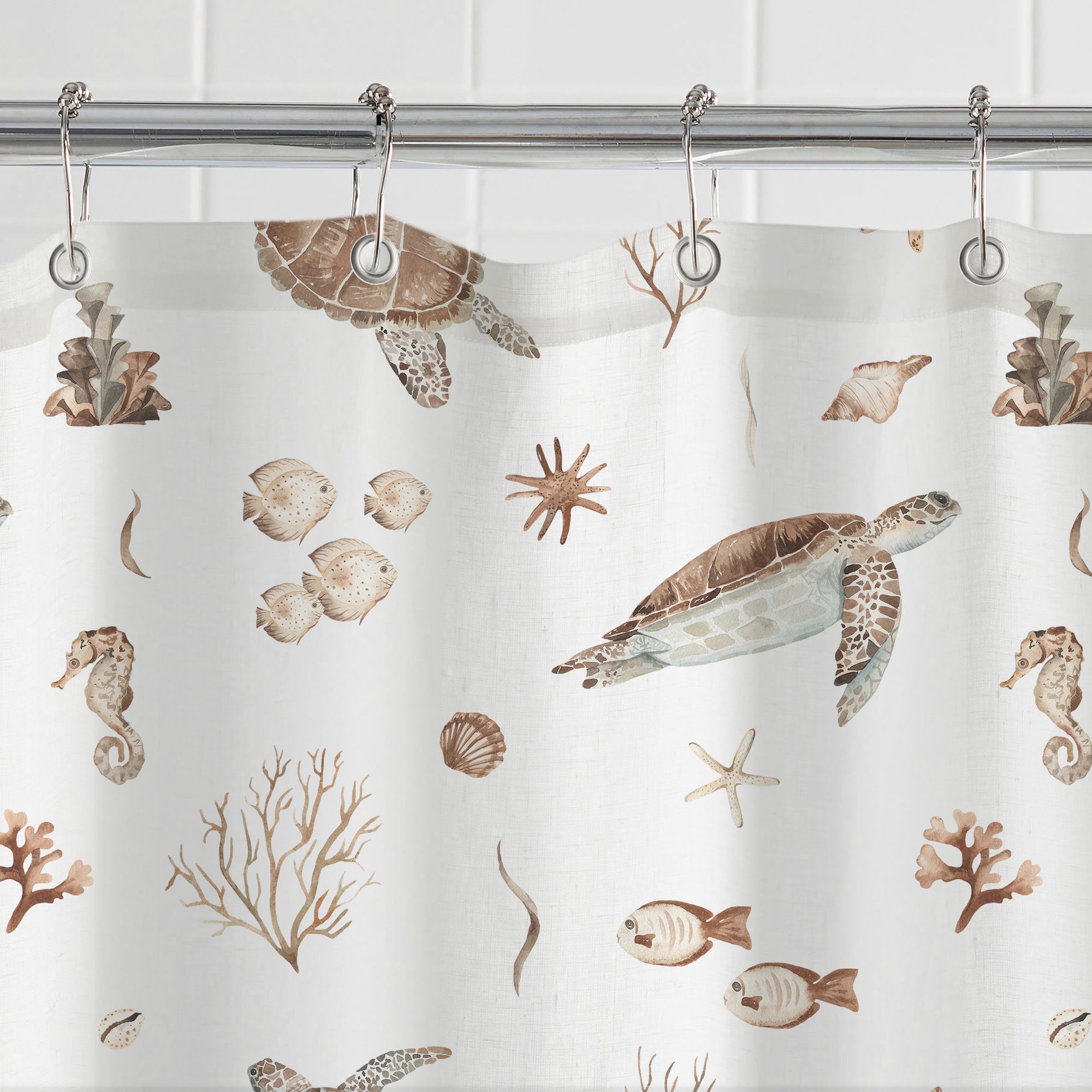 fabric shower curtains