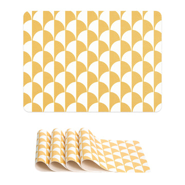 geometric placemats