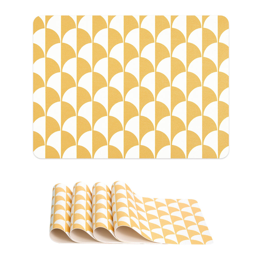 geometric placemats