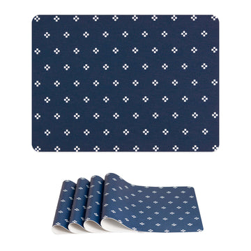 navy blue placemats