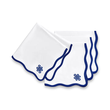 navy blue cloth napkins