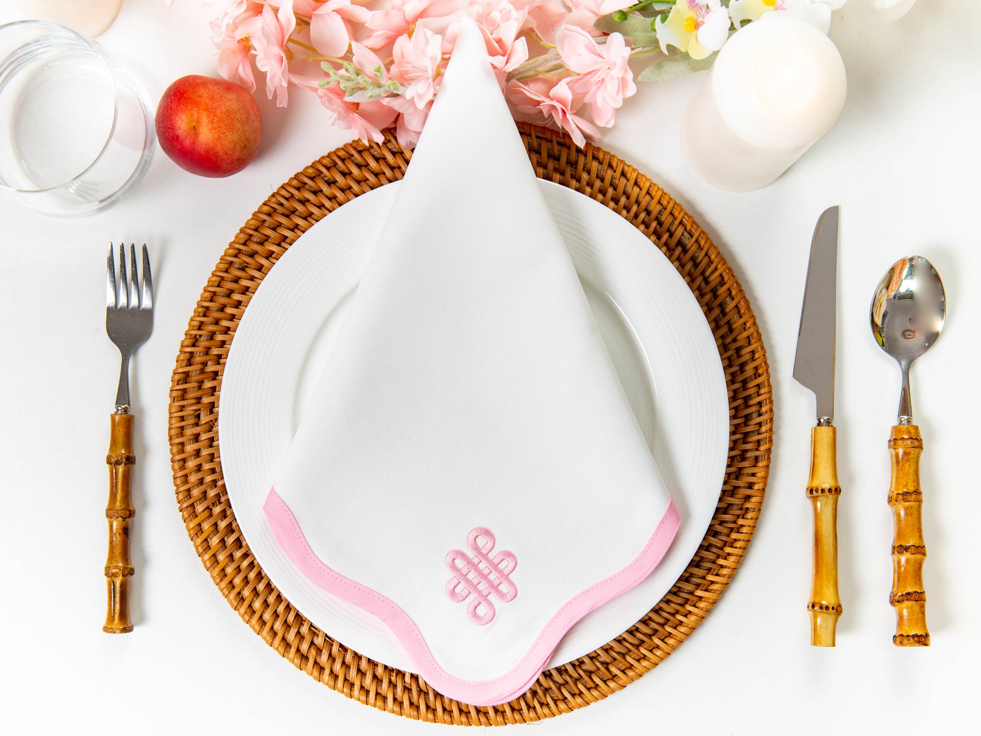 Embroidered napkins