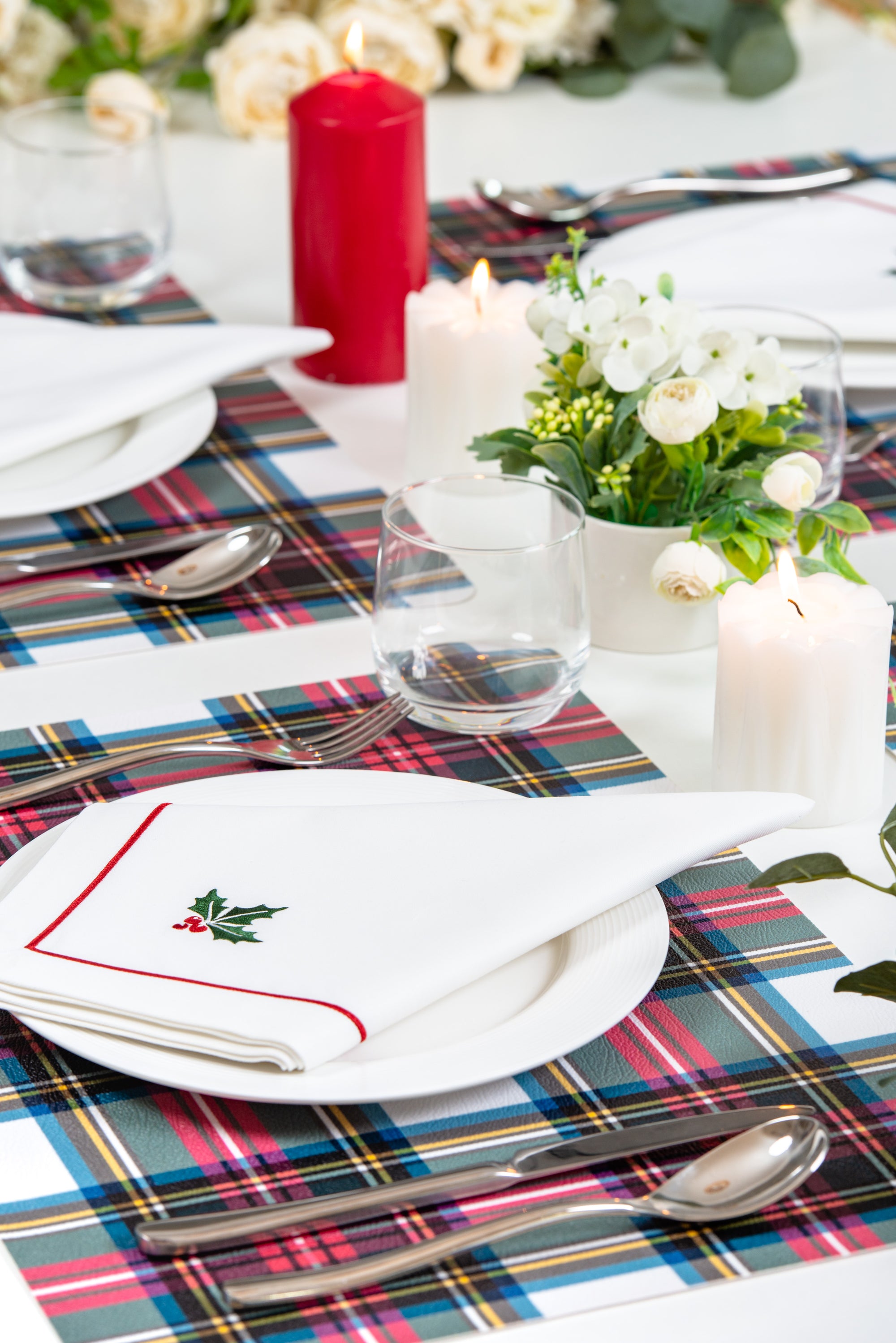 Embroidered napkins
