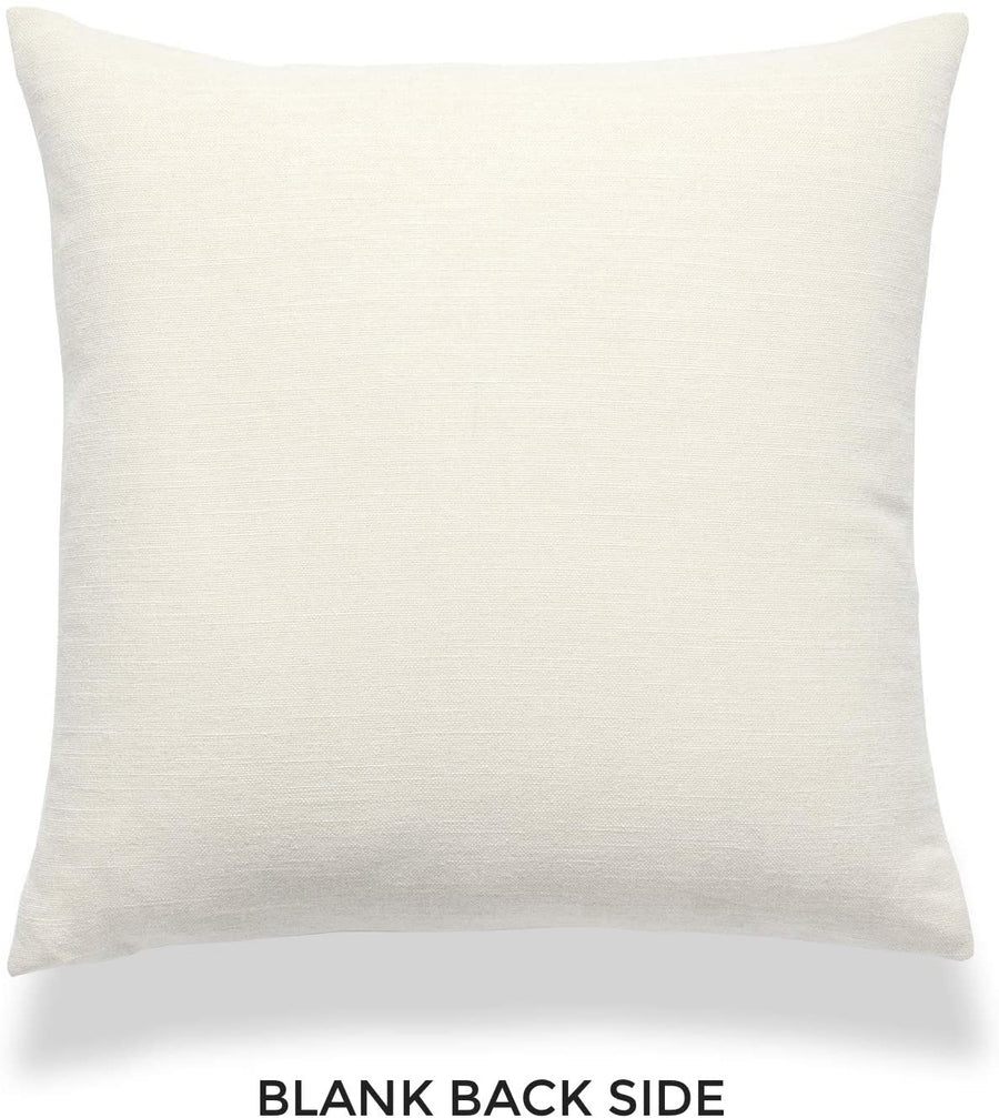 Mud Cloth Pillow Cover, Dots and Dashes, Natural, Single Sided, 18