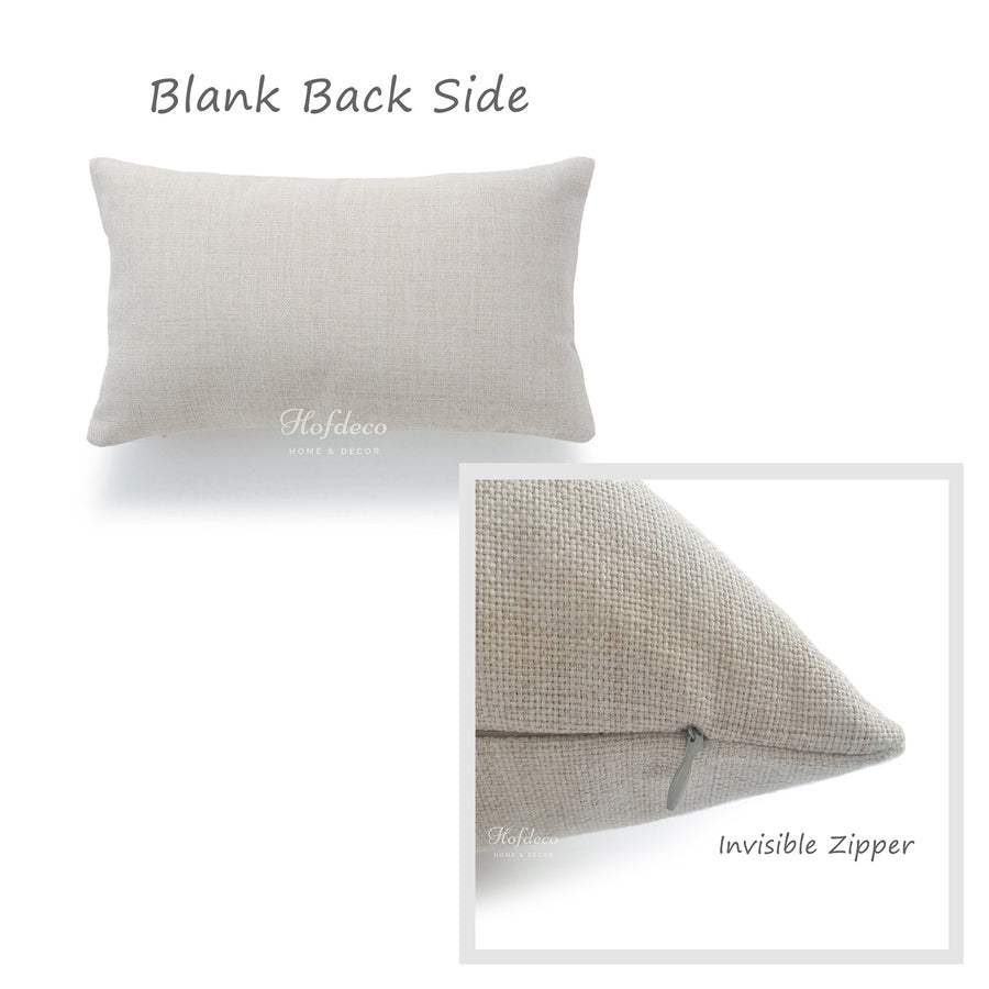 Cotton Linen Fabric Pillow Cover